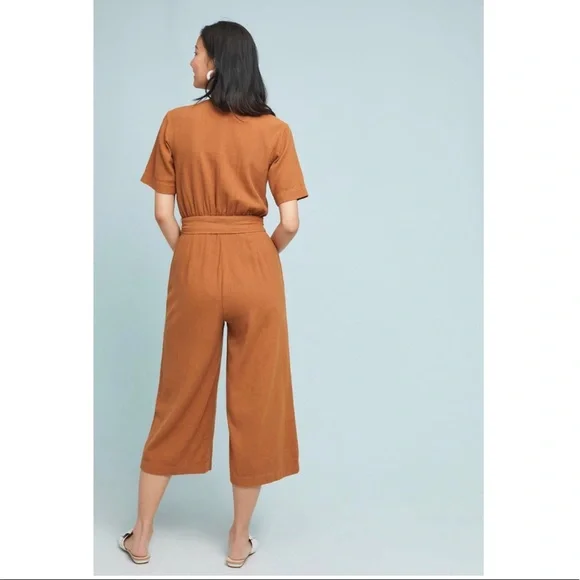 HTF NWT ANTHROPOLOGIE Bella Jumpsuit - Picture 5 of 8
